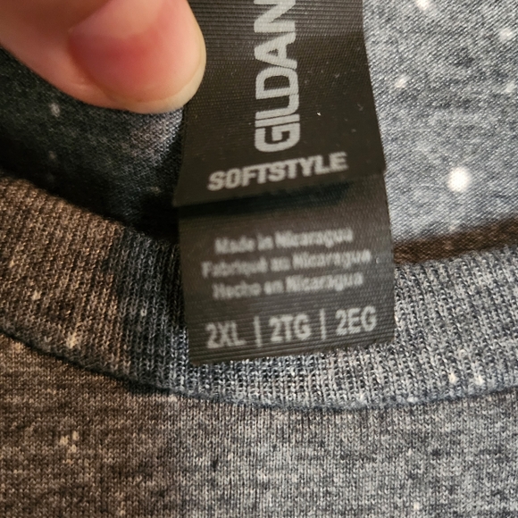 NWOT Tow Wife Yellow Line First Responder Gildan Softstyle Plus Size T Shirt - Picture 5 of 6